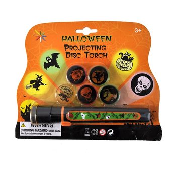 Halloween Projeksiyonlu El Feneri Kartta (6 Başlıklı)