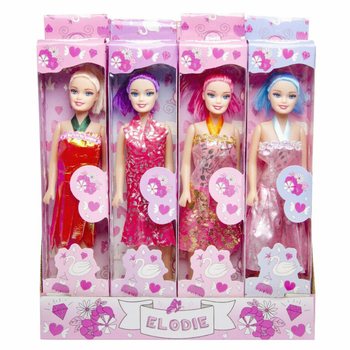 PENCERELİ KUTUDA VE TEŞHİR STANDINDA ELODIE OYUNCAK BEBEK (12 Adet)