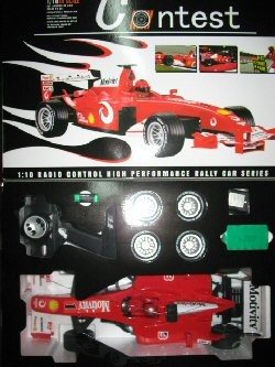 Büyük Uzaktan Kumandalı Formula 1 Yarış Arabası Contest