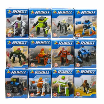 Robot Yapım Blokları (12'li Teşhir Kutusu)