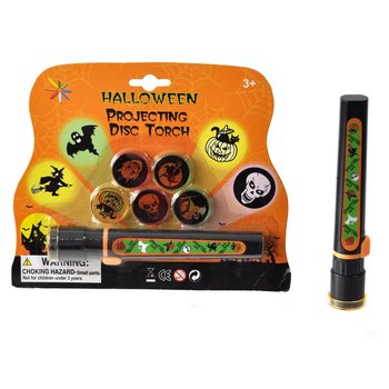 Halloween Projeksiyonlu El Feneri Kartta (6 Başlıklı)