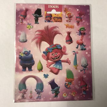 BÜYÜK TROLLS ÇIKARTMA SAYFALARI, 20x16 cm (10 Adet)