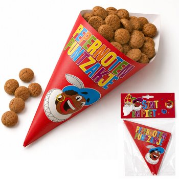 SINT & PIET SINTERKLAAS KÜLAH ŞEKERLEME POŞETLERİ (36 Adet)