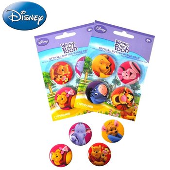 Disney Winnie the Pooh 4'l&uuml; Rozet Seti (24 Adet)