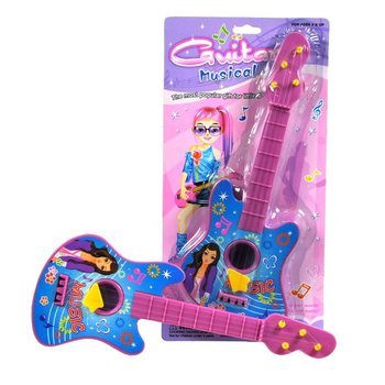 Karton Ambalajlı Oyuncak Gitar (6 adet)