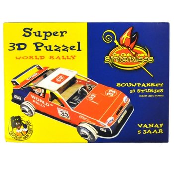 SUPER 3D PUZZLE "WORLD RALLY" (6 Adet)