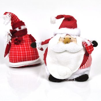 PELUŞ NOEL BABA VE KARDAN ADAM (4 adet)
