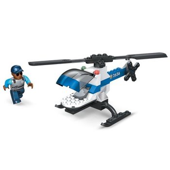 MEGA BLOKS - 2413 POLICE FORCE CHOPPER Polis Helikopteri (2 adet)