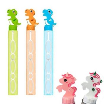 Unicorn ve Dinozor Baloncuğu &Ccedil;ubukları - 120ml - 24 Adet