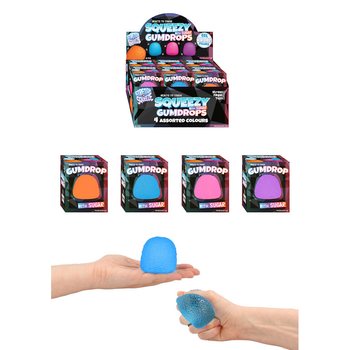 SQUEEZE GUM DROP - ŞEKER DOLGULU - TEŞHİR KUTUSUNDA (12 Adet)