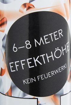 Konfeti topu &ndash; Renk: Turuncu/G&uuml;m&uuml;ş 40 cm - doğum g&uuml;nleri i&ccedil;in konfeti fırlatıcı (10 adet)