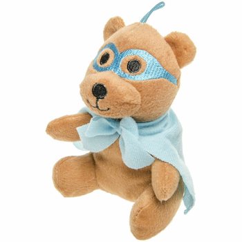 Peluş S&uuml;per Kahraman Ayı - 13 cm - Karışık Renkler (12 Adet)