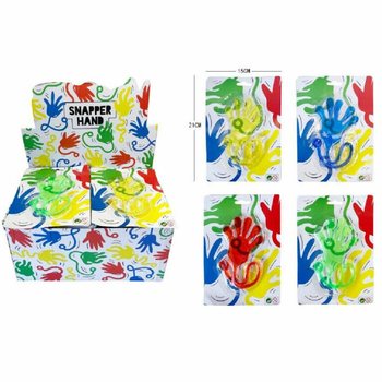 B&uuml;y&uuml;k Yapışkan El Oyuncağı - Kutulu Display (48 Adet)