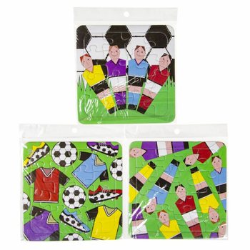 KARIŞIK FUTBOL PUZZLE - 14 x 14 cm (50 adet)
