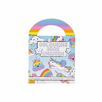 &Ccedil;ıkartmalı K&uuml;&ccedil;&uuml;k Unicorn Boyama Kitapları (48 adet)