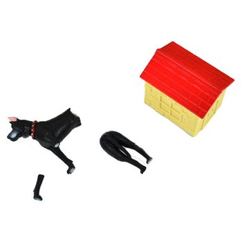 Kart &Uuml;zerinde 3D K&ouml;pek Yapbozu (12 adet)