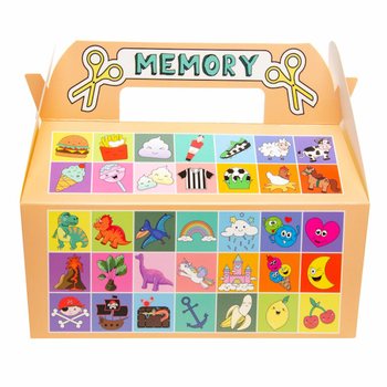 B&uuml;y&uuml;k Memory Men&uuml; Kutuları - 22.5 x 12 x 9.5 cm (24 Adet)