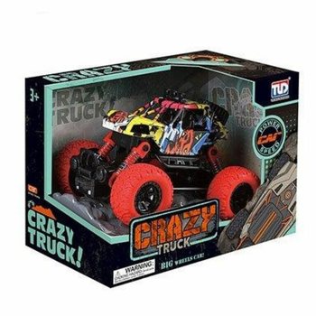 B&uuml;y&uuml;k Pull Back Crazy Monster Truck Seti - L&uuml;ks Hediye Kutusu (2'li Set)