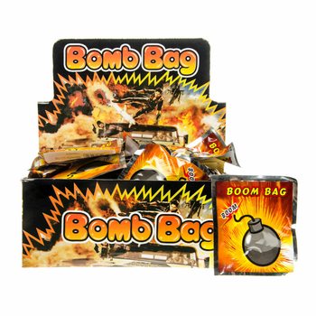 Bomba Torbası - Teşhir Kutulu Patlayan Torba (100 Adet)