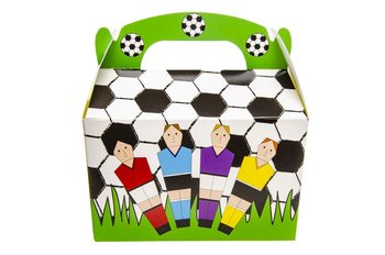 FUTBOL İKRAM KUTUSU 12x12.5x6 cm (12 Adet)