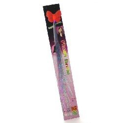 Kelebekli LED Işıklı Sa&ccedil; Postişi (3'l&uuml; Paket)