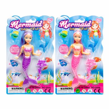 MERMAID Kartlı Denizkızı Bebek (12 Adet)