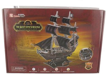 3D Yapboz - Queen Anne's Revenge Korsan Gemisi