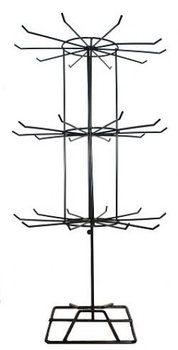 Metal Stand Siyah (3 Katlı) - 1 Adet