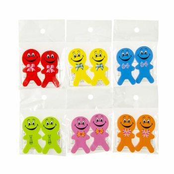 Neşeli Smiley Silgiler 2 Par&ccedil;alı (36 set)