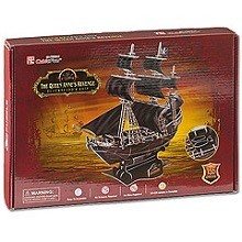 3D Yapboz - Queen Anne's Revenge Korsan Gemisi