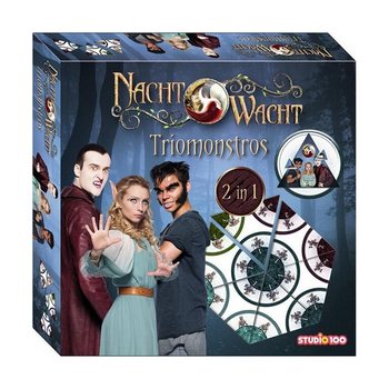 Studio 100 - Nachtwacht Triomonstros 2'si 1 Arada Oyun ve Yapboz (6 Adet)