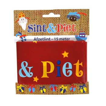 SINTERKLAAS EMNİYET ŞERİDİ - 15 METRE (12 adet)