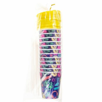 GAMER PİPETLİ BARDAK / SLUSH BARDAĞI (12 Adet)