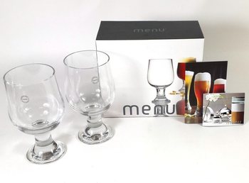 MENU - Siyah Bira Bardağı Seti 2'li (1 adet)