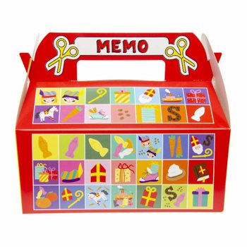 Sinterklaas Memory Men&uuml; Kutuları (24 adet)
