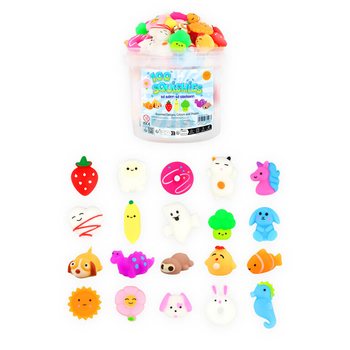 Kovada Karışık Squishy Fig&uuml;rleri (100 Adet)
