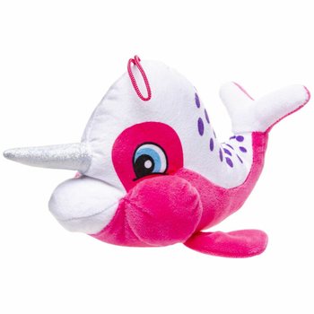 Peluş Boynuzlu Narval Balığı - 23 cm - Karışık Renkler (12 Adet)