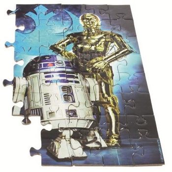 STAR WARS BLINDBAG S&Uuml;RPRİZ PAKETLİ YAPBOZ 22 X 14 CM (8 Adet)