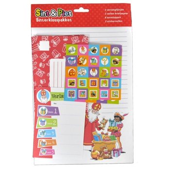 14 Parça Noel Baba / Sinterklaas Dilek Listesi Seti (12'li Paket)