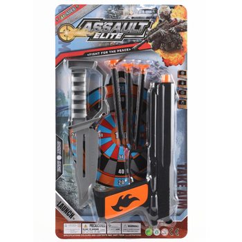 ASSAULT ELITE - Vantuzlu Oklar ve Bı&ccedil;aklı Oyuncak Tabanca Seti (6 adet)