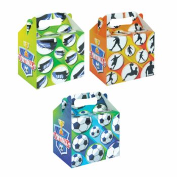 Menü Kutusu – FUTBOL – 14 x 9,5 x 18 cm (24 adet)