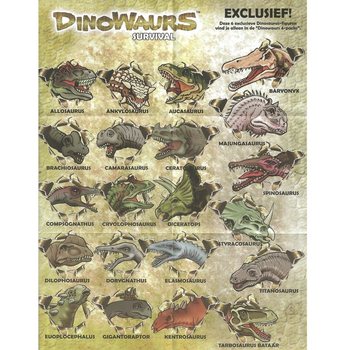 ***EN &Ccedil;OK SATAN*** DINOWAURS DİNOZORLAR TEŞHİR KUTUSUNDA (30 ad.)