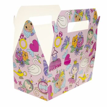Prenses Men&uuml; Kutusu - &Ccedil;ocuk Men&uuml; Kutuları - 22,5 x 12 x 9,5 cm (24 adet)