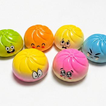RAGE - Squishy Dumplings B&Uuml;Y&Uuml;K (9 x 9 x 4 cm) - Viral 2026 Fidget Oyuncak - ASKI KARTLI (24 Adet)