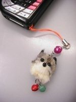 K&ouml;pek Fig&uuml;rl&uuml; Telefon Askısı (12 adet)