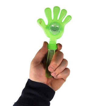 LED Işıklı Şakşak Eller 18 cm (12'li Paket)