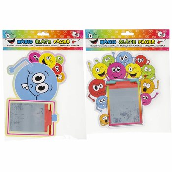Sihirli Yazı Tahtası Smiley - Karışık (30 Adet)