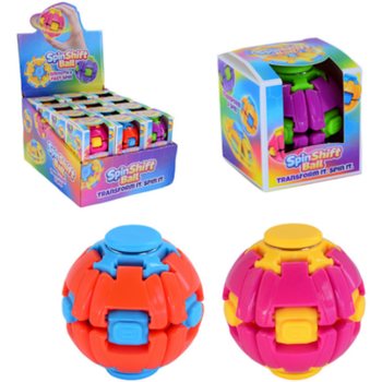 SPIN & POP FIDGET SPINNER TOP - SPIN SHIFT BALL - TEŞHİR KUTUSUNDA (24 ADET)
