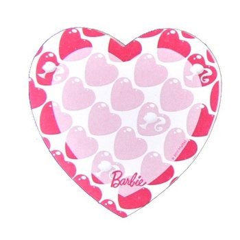 KARTELADA BARBIE KALP ŞEKİLLİ NOT DEFTERİ (6 Adet)