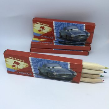 Disney Cars Boya Kalemi - Kutuda 4'l&uuml; Set (48 Adet)
